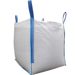 China 2 Ton 1 Ton Jumbo Bulk Bag For Sand Cement Light Weight Collapsible factory