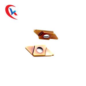 China double edge Bronze Coating For Automatic Lathe CTP Series Tools Carbide Grooving Inserts factory