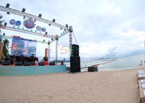 China Outdoor Transparent P10.42mm Waterproof LED Screen IP65 500x1000mm factory