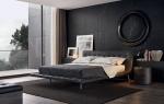 Poliform Onda Modern Upholstered Bed Metal Sofa Hotel Type Stainless Steel