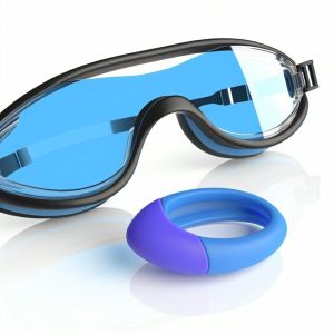 Anti Fog Swimming Goggles with UV Protection and Silicone Gasket