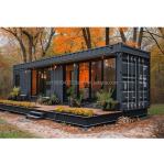 Galvanized Steel Square Tubes Main Structure for Modern Tiny House on Wheels