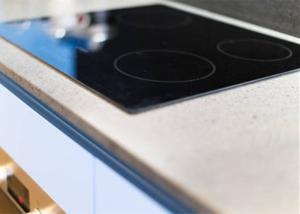 China 750X430mm 5KW Electric Induction &amp; Ceramic Hob With 3 Burner factory