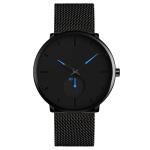 Business Stainless Steel Quartz Wrist Watch Waterproof Men'S Watch Simple