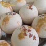 Custom Logo Handmade 100g Oil Bath Bombs Macaron Shape Colorful