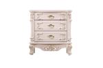 Luxury Bed Sets Classic desgn of White painting Wooden Furniture withe Leather