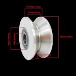 V-shaped Groove Wheel Stainless Steel Rolling Door Wheel Sliding Door Wheel