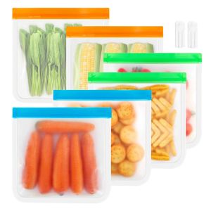 China 13 Gallon Biodegradable Zipper Storage Bags , PEVA Eco Friendly Food Bags on sale