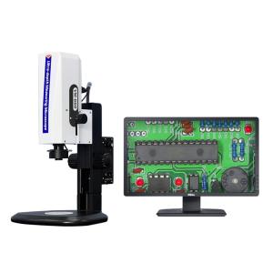China 25X - 150X Optical Inspection Microscope Ultra Depth Fusion Measuring Microscope factory