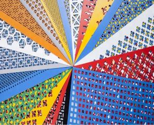 China Architectural Fabrication Decorative Perforated Metal Facades Powder Coating factory
