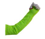 45cm Hi-Vis Silicone Dot Puncture Cut Resistant Sleeves For Carrying Heavy
