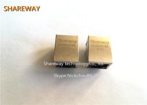 China 8 Pin Magnetic RJ45 Jack JXR0-0001NL Tab - Down For Reflow Solder Mounting factory