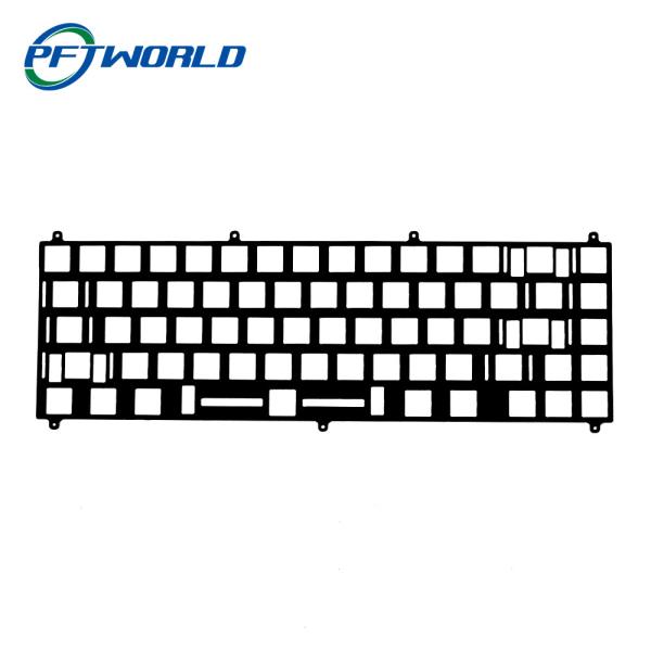 SGS Bead Blasted Laser Engraving Machine Parts , Electrophoresis Laser Cut