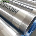 Corrosion Resistance Gravel Pack Screen With Stainless Steel Screen Jacket