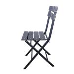 None Logo Outdoor Garden Patio Party Banquet Events Folding Portable Wood Grain