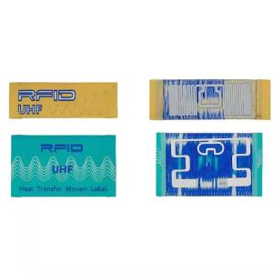 China Passive NFC Clothing Tags RFID Woven Label For Inventory Logistics factory