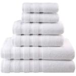 Transform Your Bathroom Shower with Our Dobby Border 100% Cotton Towel Set All