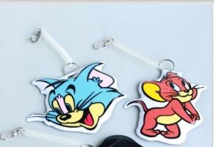 China Full Color Rubber Luggage Tags , Personalised Suitcase Tags Plastic factory
