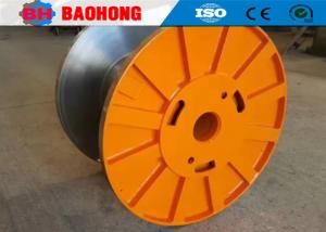 China Steel Cable Reel Drum Spool Plastic Corrugated Stainless Steel Wire Bobbin factory
