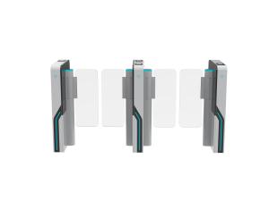 China Smart Canteen Swing Gate Turnstile Hotel Restaurant Swing Barrier Gate factory