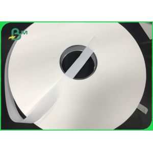 Biodegradable 28gram White Straw Wrapping Paper 26mm / 35mm * 5000m Rolls