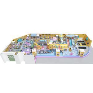 China Kids Indoor Play Ground Equipment Safety Fun Indoor Playground Space Theme factory