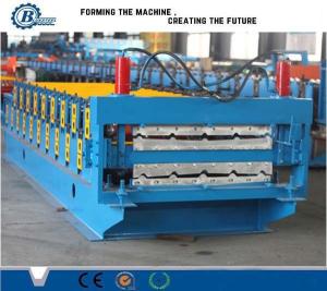 China Durable Double Layer IBR Metal Roof Sheet Roll Forming Machine Approved CE factory
