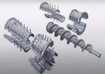 Alloy Steel Defibrator Plug Screw Feeder Shaft