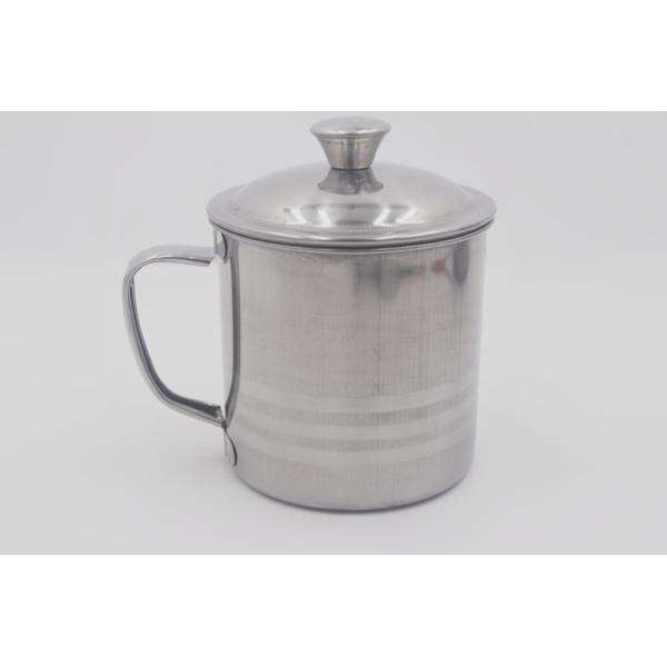 China FDA 5pcs 9cm Daily Stainless Steel Mug With Lid factory