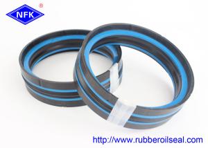 China Anti-wear DAS Hydraulic Piston Seals Combined , Busak+Shamban seal Double Acting NBR POM TPE Material factory