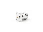 N Female straight flange connector