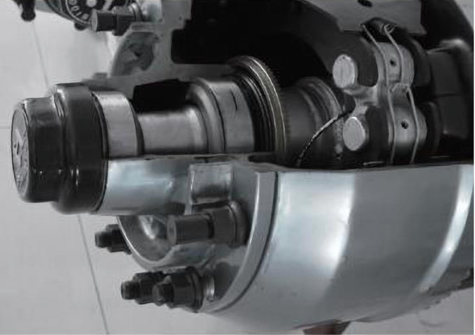 Europe Series General Semi Trailer Axle 16T 18T 20T Payload