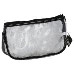 Cosmetic Makeup Toiletry Clear PVC Travel Bath Wash Bag Holder Pouch Kit black