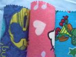 Baby Cotton Flannel Fabric Attractive Styles Cartoon Animal Soft Double Sided