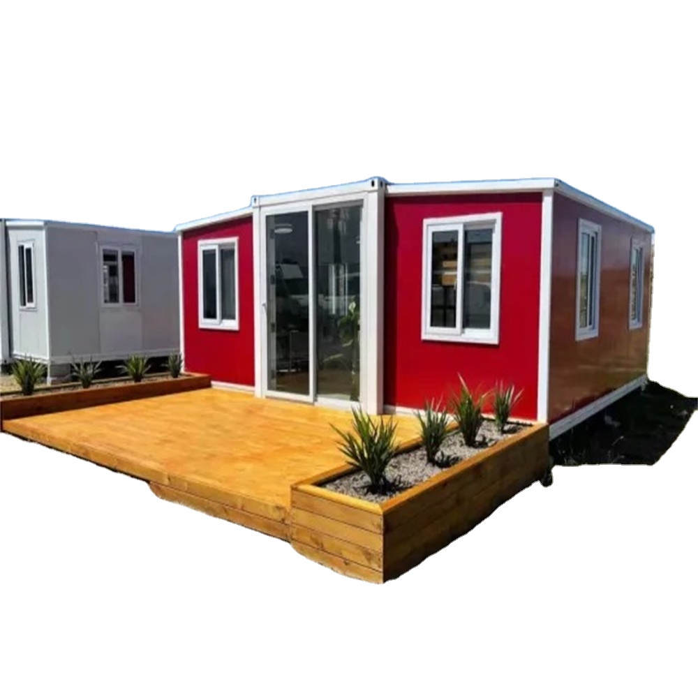 Workshop Wooden Construction Office Modular Home Folding Expandable Container House