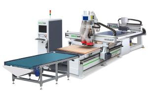 China Wood Carving 3 Axis Cnc Router Machine Cabinet Making Furniture Door Two Spindle factory