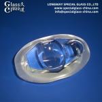 Resisting High Temperature Cob Led Glass Lens From Borosilicate Glass 3.3