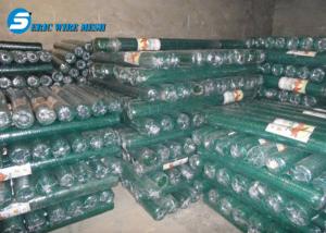 China PVC coated double twisted hexagonal wire mesh factory