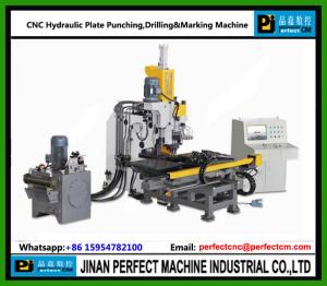 China CNC Hydraulic Plate Punching&amp; Drilling Machine Iron Tower Manufacturing Machines Factory in China (PPD103) factory