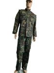 Outdoor Activities BDU Combat Uniform Set Functional With Digital Camouflage
