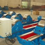 Lead Screw Pipe Welding Rotator VFD PU Metal Rubber Wheel
