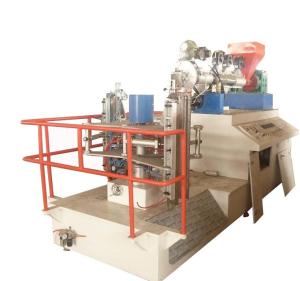 China 15kw Drainage Pipe Corrugated Pipe Machine HDPE Molding 1200kg factory