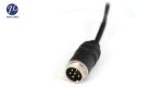 Signal Transmission 6 Pin Gx16 Aviation Cable For Automotive Rear View Camera