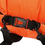 backpack dry bag open water swim lane marker marker buoys yellow safety