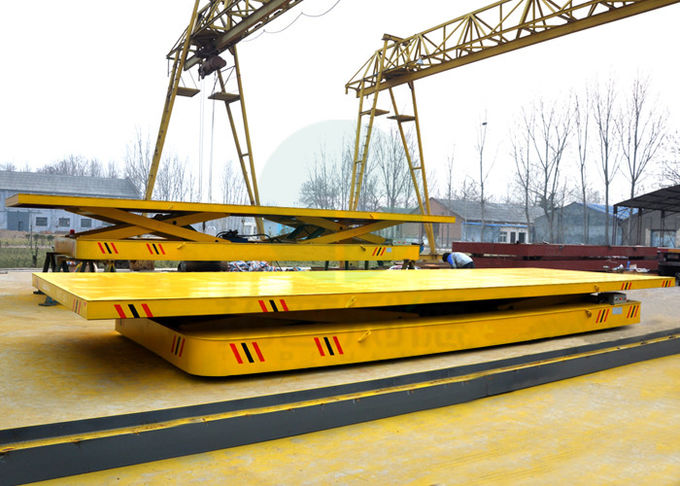 Cable Reels Powerded Motorized Material Handling 20 Ton Transfer Cart with Hydraulic Lifting
