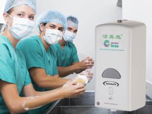 China 1000ml Hospital Touch Free Liquid Soap Dispenser For Hand Hygiene Infection Preventing factory