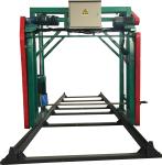 Horizontal cutting electrical chainsaw mill portable, wood horizontal chainsaw