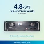 4.8KWh Telecom LiFePO4 Lithium Battery Pack Power Station For Mobile Station