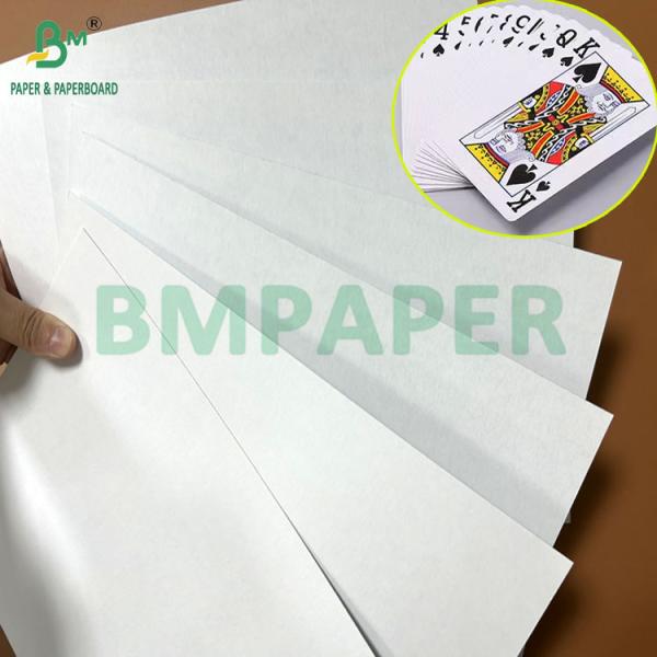  71cm Roll 280gsm 300gsm C2S Black Core Poker Paper For Playing Cards 