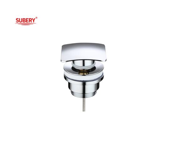 Brass basin drain drainage square cap stopper vanity Waste drain vessel pop up